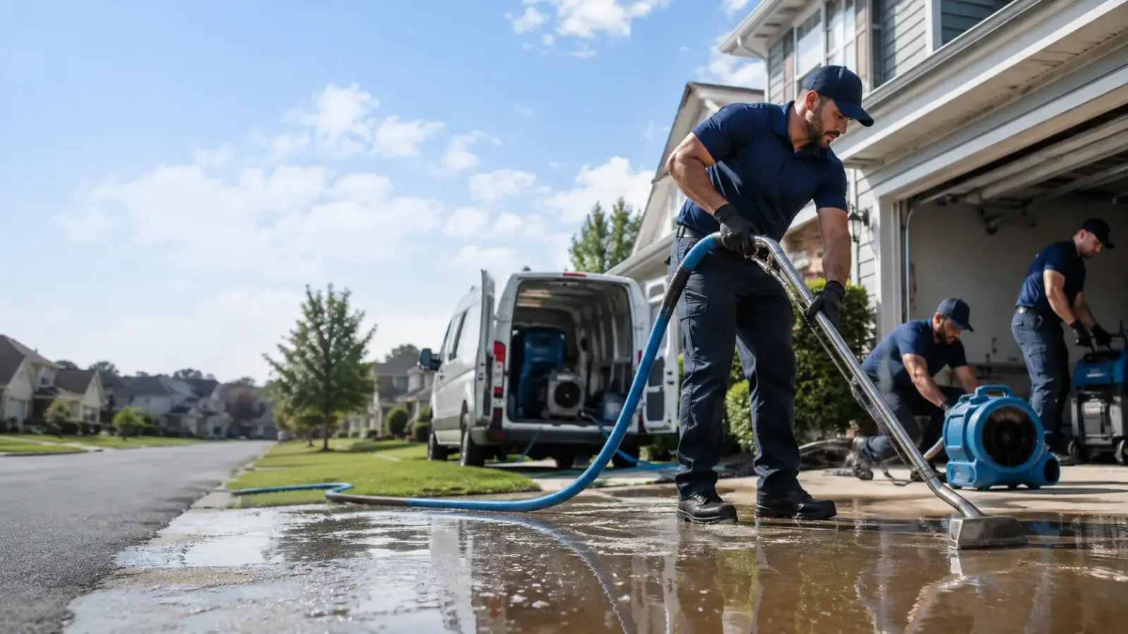 Flood Damage Restoration in Olyphant, PA